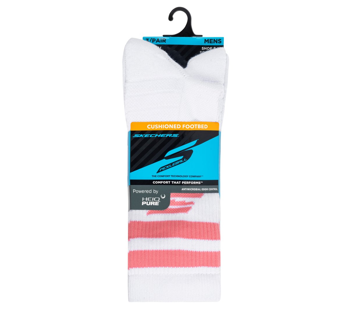 Skechers Clothing | 3 Pack Performance Pickleball Crew Socks