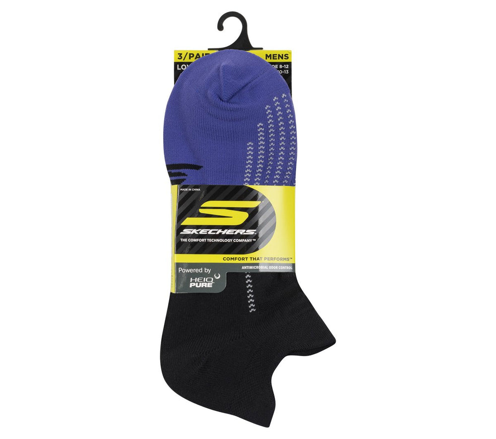 Skechers Clothing | 3 Pack Men's Performance Low Cut Socks