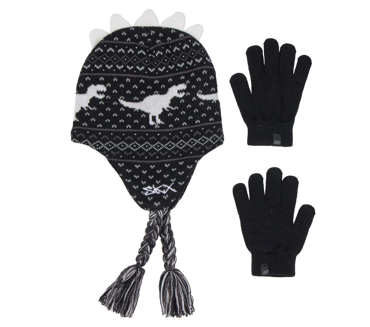 Skechers Clothing | Glow In The Dark Dino Hat Set