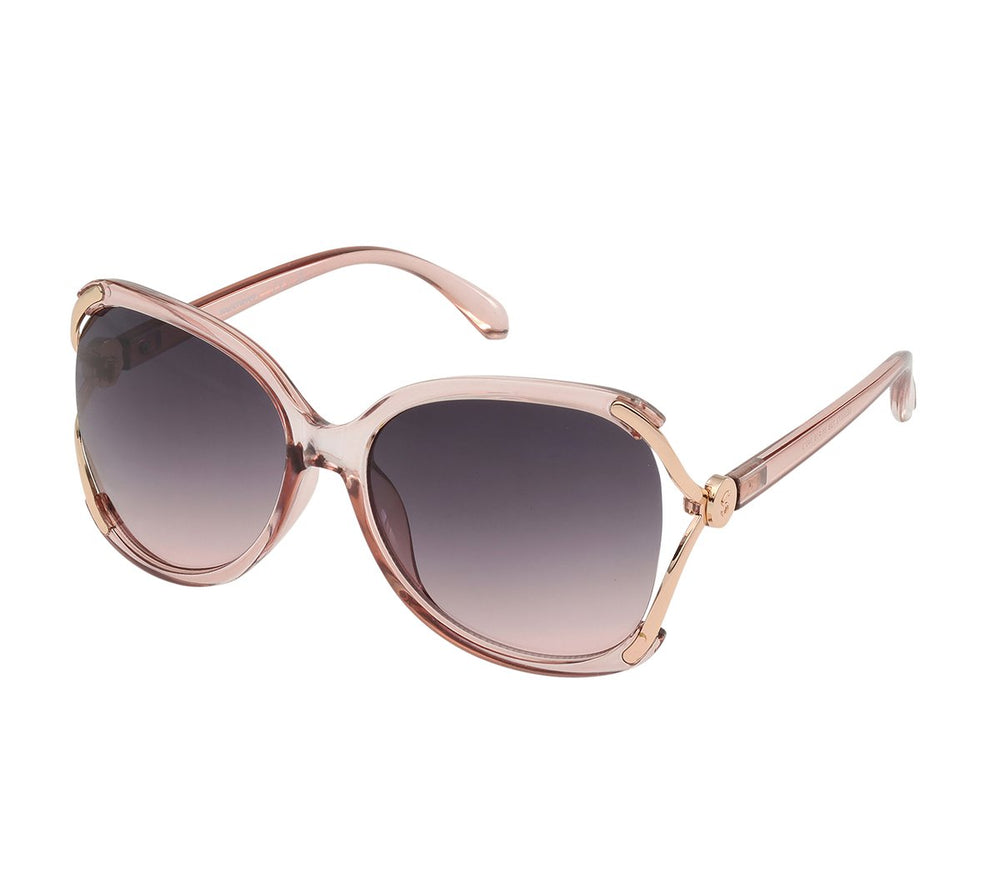 Skechers Clothing | Square Crystal Smoke Sunglasses