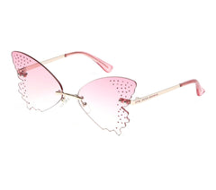 Skechers Clothing | Rimless Butterfly Sunglasses