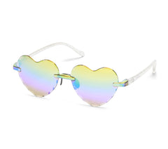 Skechers Clothing | Rimless Hearts Sunglasses