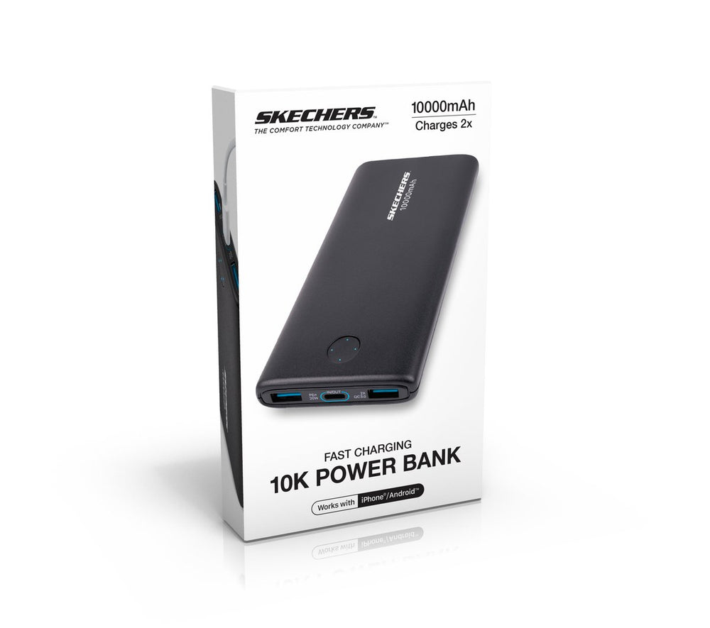 Skechers Clothing | 10k 20W USB-C Portable Power Bank Charger
