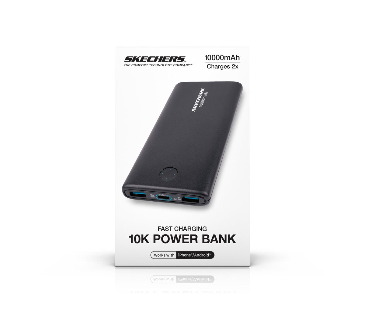 Skechers Clothing | 10k 20W USB-C Portable Power Bank Charger