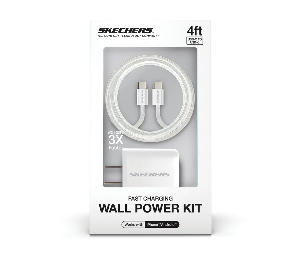 Skechers Clothing | 20W USB-C Wall Charging Kit