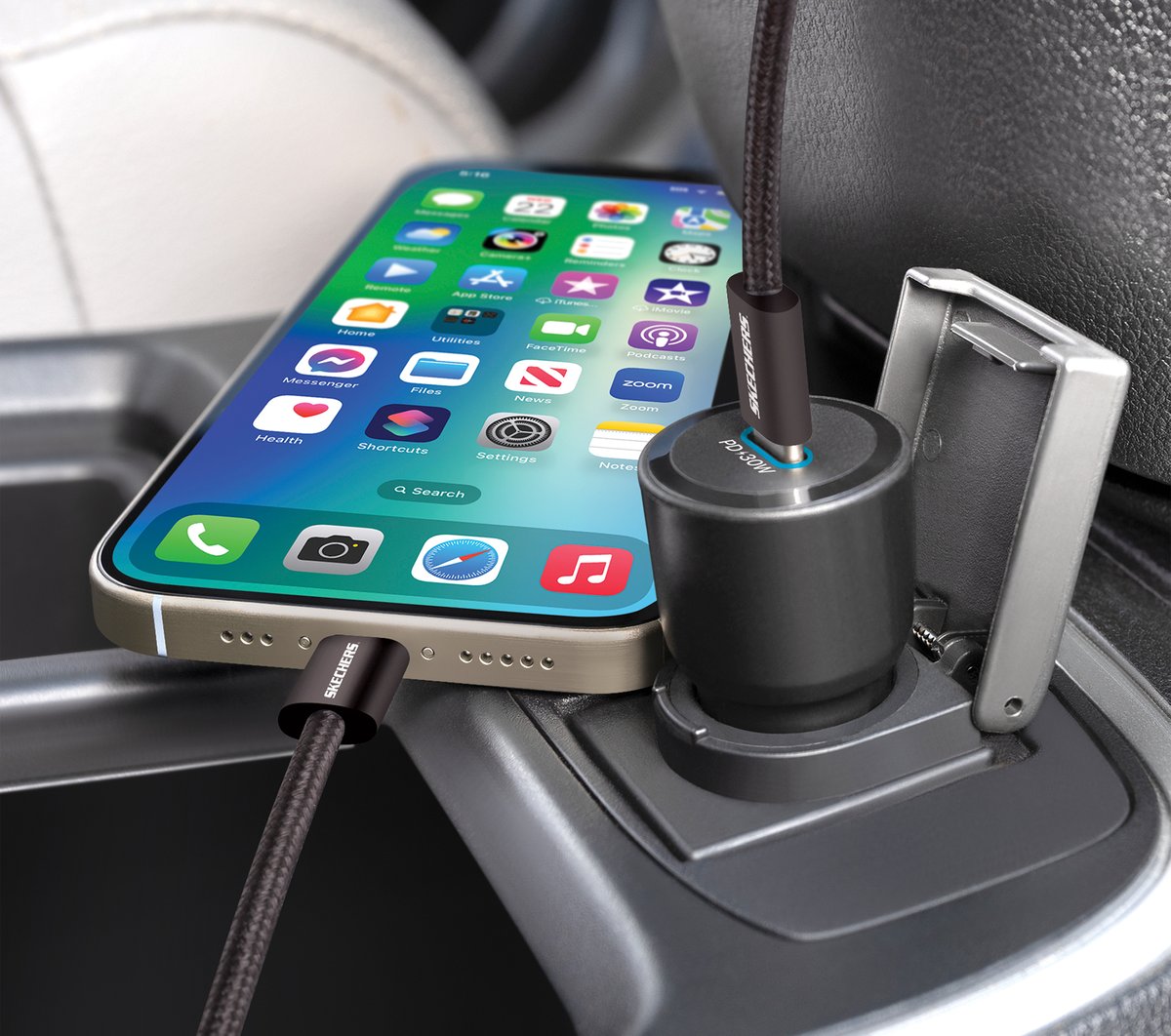 Skechers Clothing | 30W USB-C Car Charging Kit