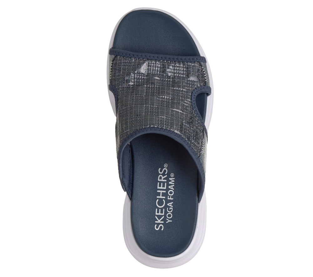 Skechers New Arrivals | Contour Foam Sandal - Cozy Fit Costal Air